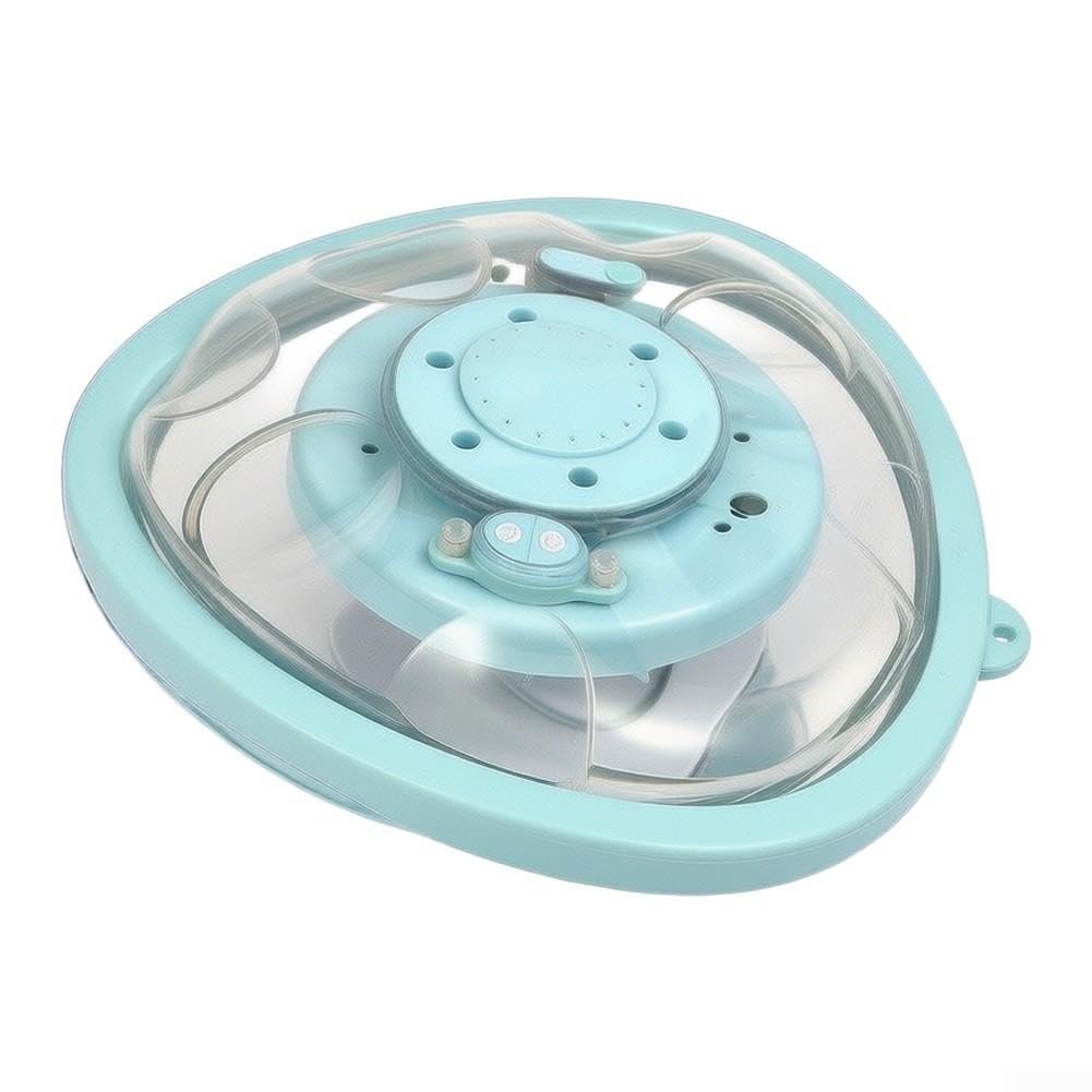 Lumière LED Piscine Télécommande Jet d'Eau Rechargeable