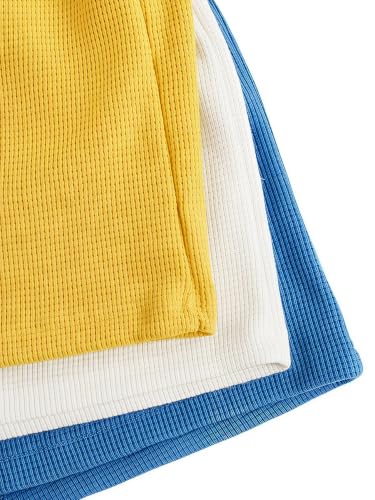 Image of SOLY HUX Women's Summer Shorts 3 Packs Casual Comfy Shorts Sets