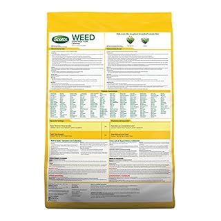 Scotts Weed Control for Lawns - Weed Killer for Lawns, Kills Over 200 Types Including Dandelion and Clover, Covers 5,000 sq. ft., 14 lb.