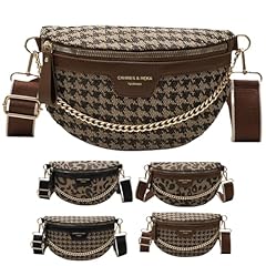 Houndstooth Brown