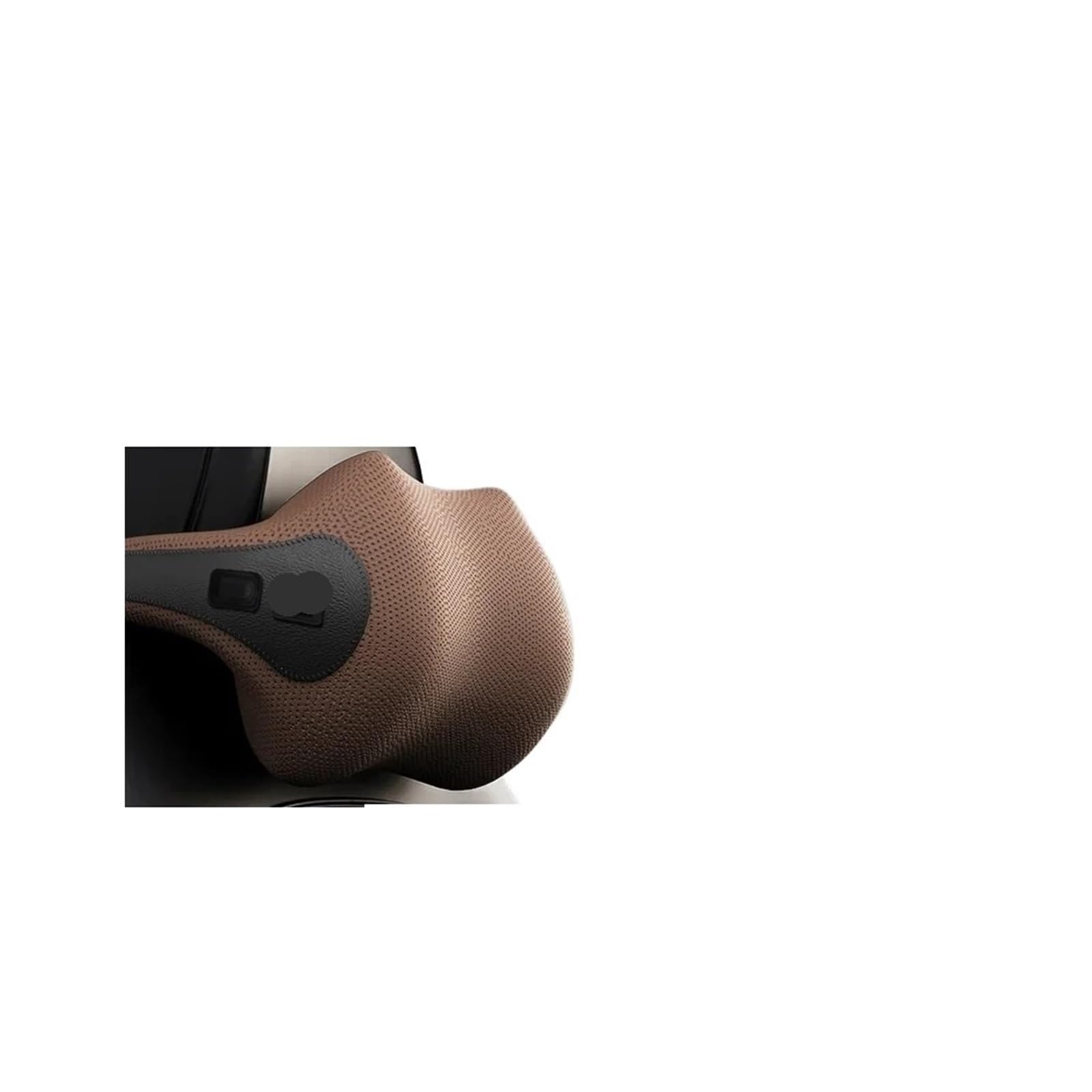 Poggiatesta per seggiolino auto Massaggio per auto Cuscino di supporto per il collo Cuscino per sedile posteriore Poggiatesta Supporto per simulazione Massaggio umano(Brown pillow)