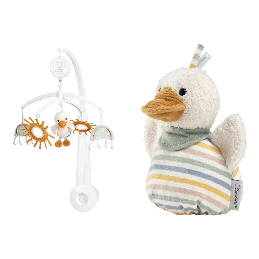 Sterntaler Baby Mobile Edda und Knuddelsäckchen Ente Edda