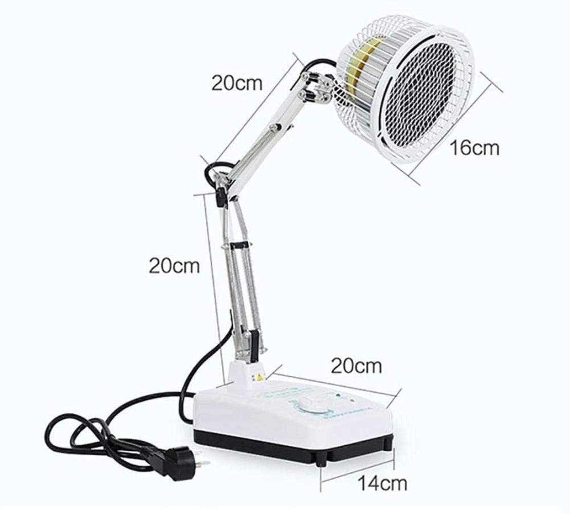Lámpara TDP calor infrarrojo, lámpara de calor Mineral, Instrumento fisioterapia escritorio electromagnética Physical Therapy Dispositivo para el alivio del dolor