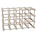 Aranaz 7001 - Botellero Madera Haya, 20 botellas, 55.5x 27.5x 34 cm