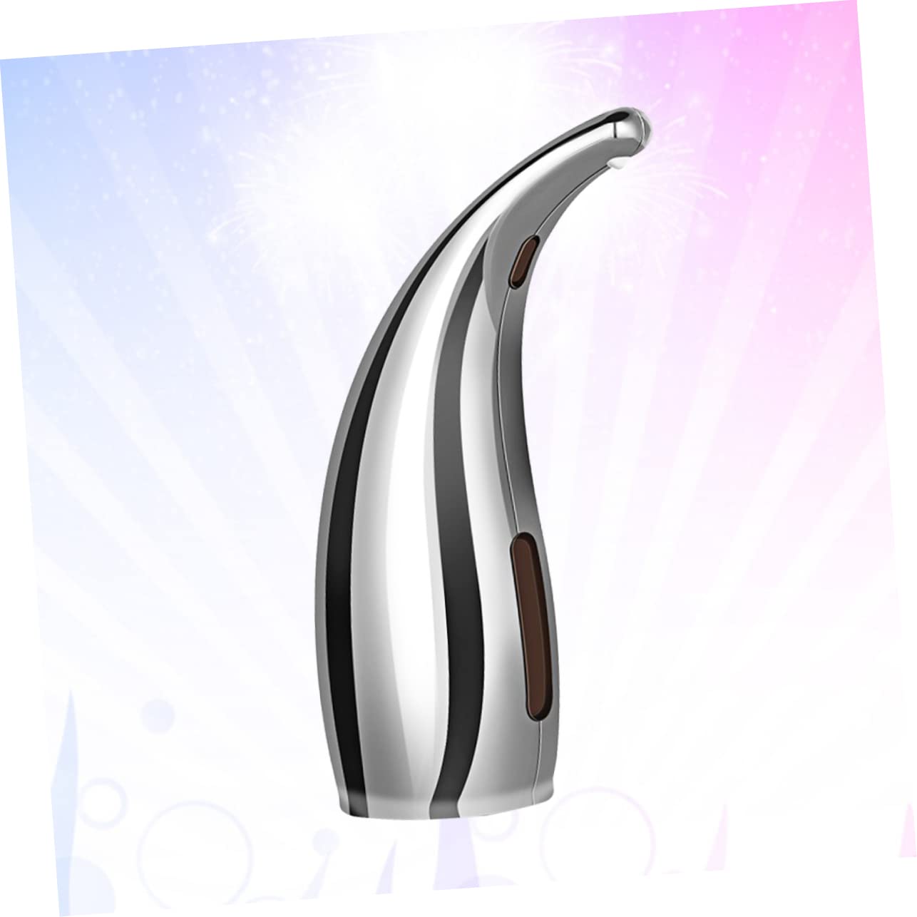 Dispensador de Jabón Líquido Abs sin Contacto Sensor de Movimiento, Manos Libres, 300ml, para Cocina y Baño
