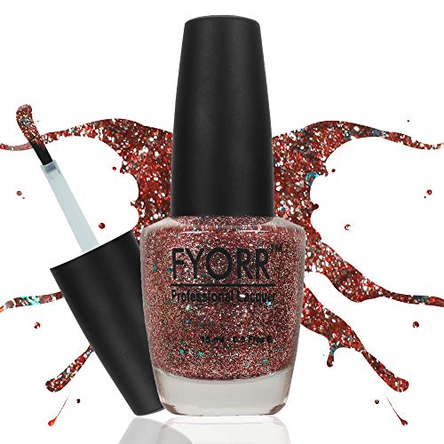 Image of FYORR Nail Polish for Women & Girls | Long Lasting, Quick Dry, High Gloss, Chip Resistant, Smooth Finish | Professional Lacquer | Party & Daily Use | 15ml (3 Season)