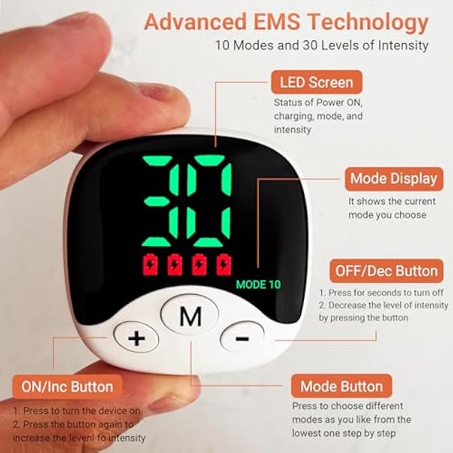 Abs Stimulator, Ab Stimulator Muscle Toner for Gym Office Home