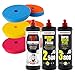 Produktbild menzerna 400 2500 3800 1 Liter Politurset & ADBL Polierschwämme Schleifpaste Autopolitur