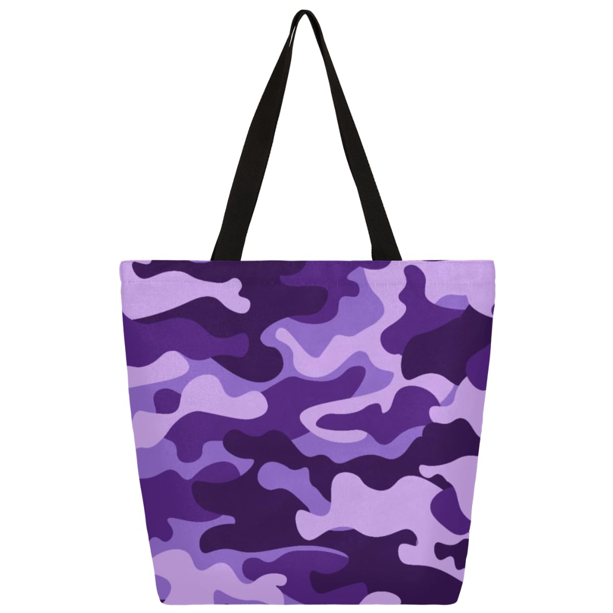 FengQuGou Canvas Tote Bag Large Women Casual Shoulder Bag Handbag Reusable Storage Shoulder Bag