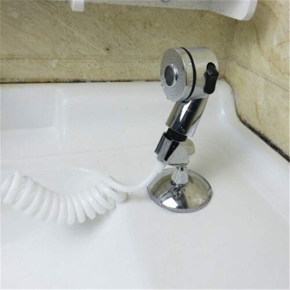 Duschschlauch,Brauseschlauch Multifunktions-Handbrause Quick Connect Sink Schlauch Spray-Set for Haarwäsche Energiespar Booster-Duschkopf for Shampoo Bett