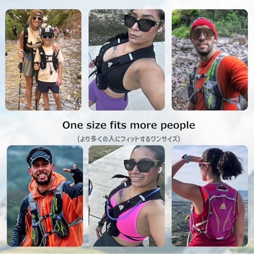 Image of Azarxis Hydration Running Vest Backpack Pack 5L 5.5L for Women and Men Jogging Trail Race Marathon Cycling Hiking