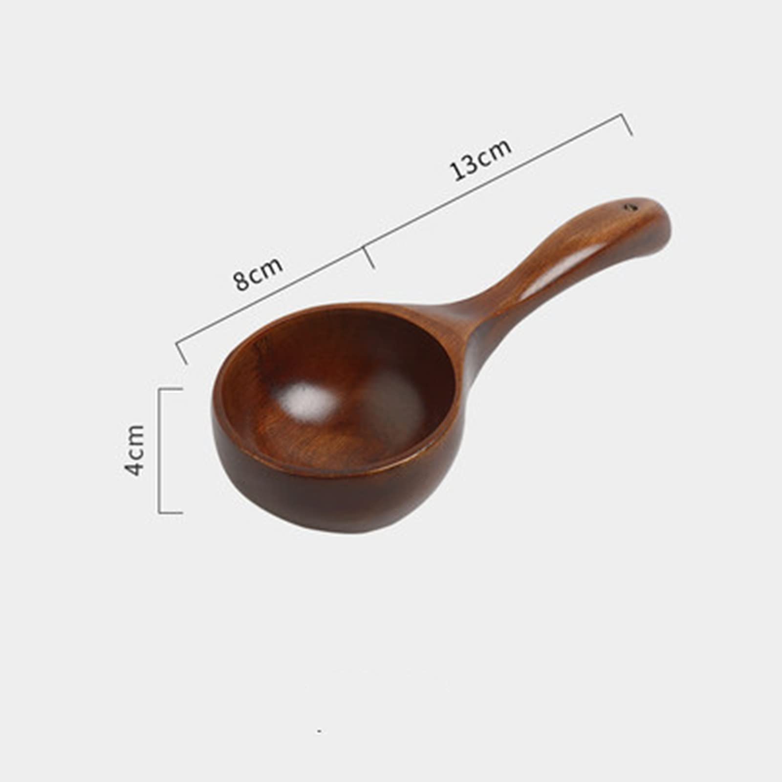 Amazon | 木製スプーン スープとお粥用の大きな木のスプーン家庭用