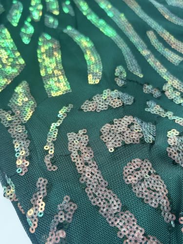 Image of Holographic Sequin Formal Dress Stretch Maxi Prom Evening Gown