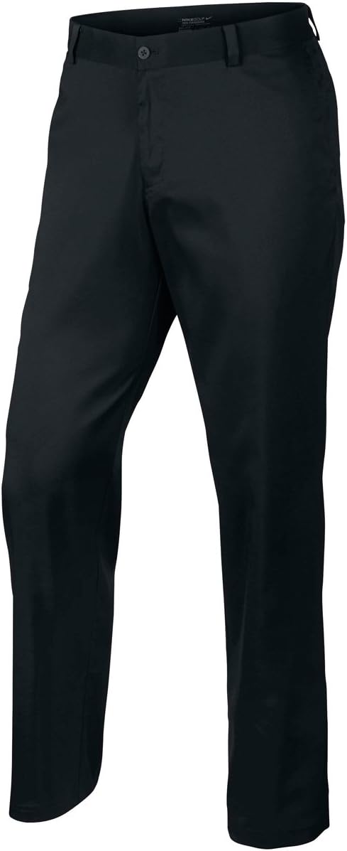 Nike Men's Flat Front Pant Black/Black 32 32