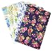 bloom daily planners Field Note Book - Mini Notebook Bundle Pocket Travel Trip Journal - 3.5" x 5.5" - 5 Notebooks Per Set