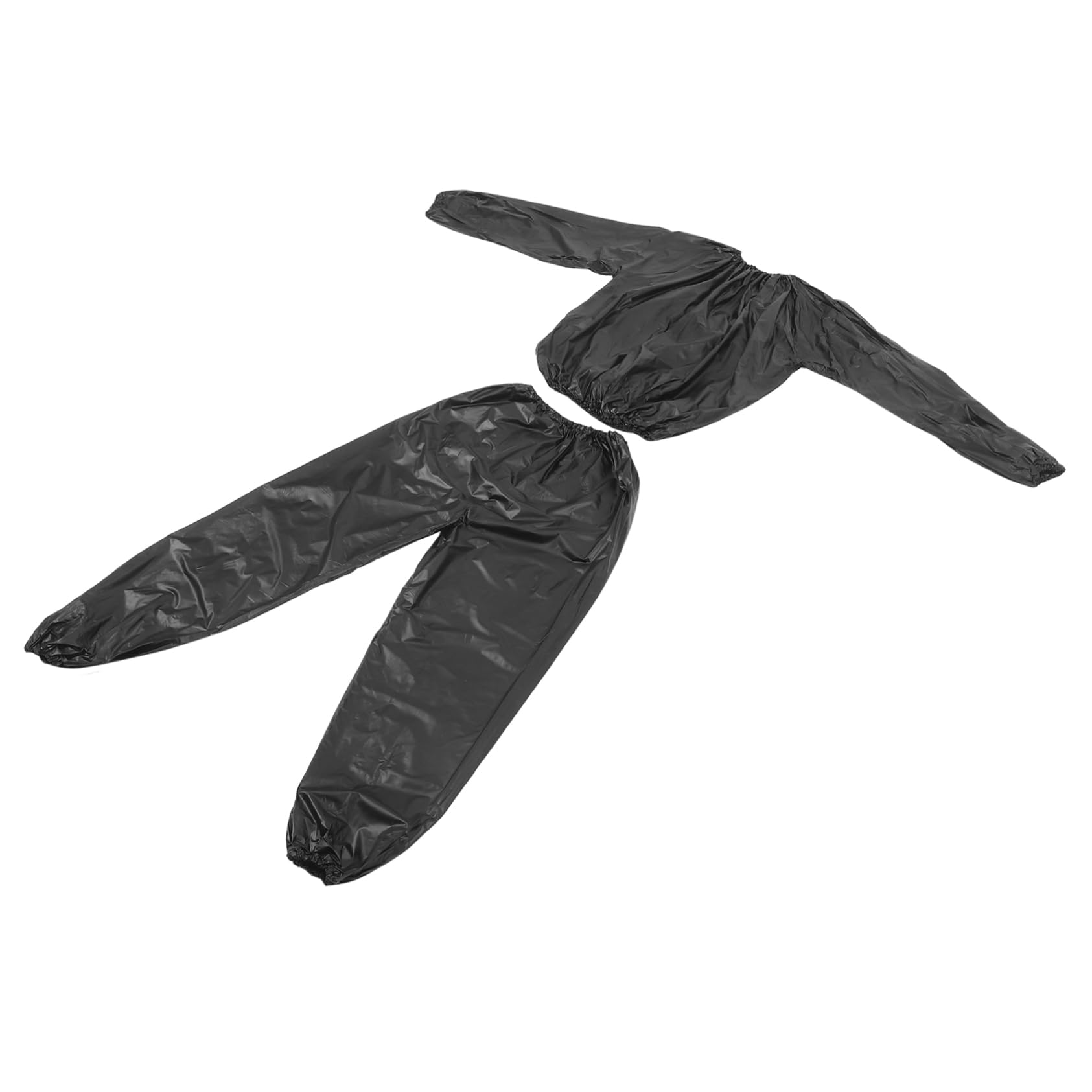 LIOOBO Sweat Suit for Men Women Sauna Top Pants Set Workout Sauna Suit Sports Fitness Wear