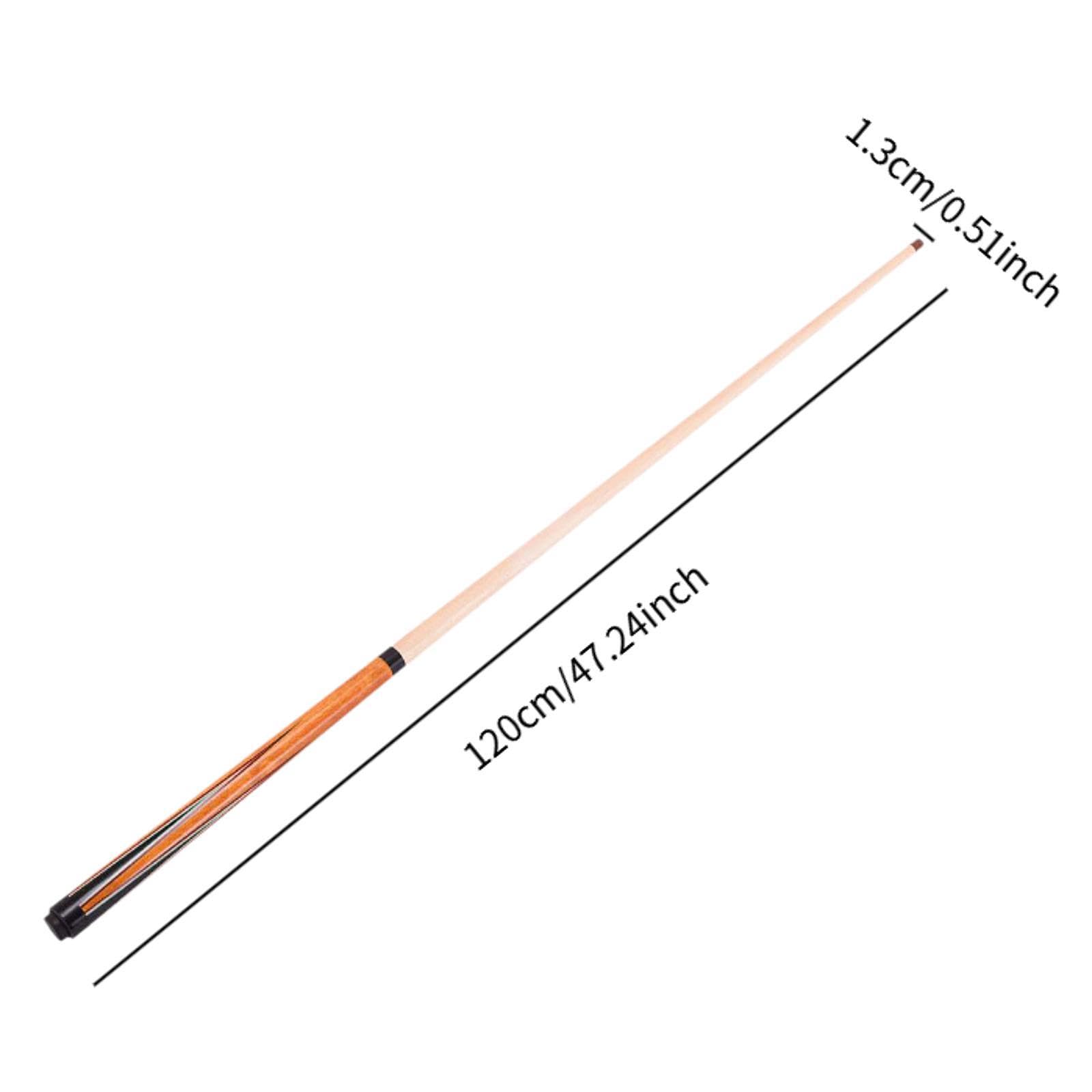 Stecca da Biliardo Jump Stecca Comoda da 47" in Legno per Allenamento