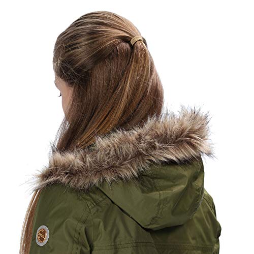 Parka imperméable enfant Regatta Haloma vert cypress taille 116