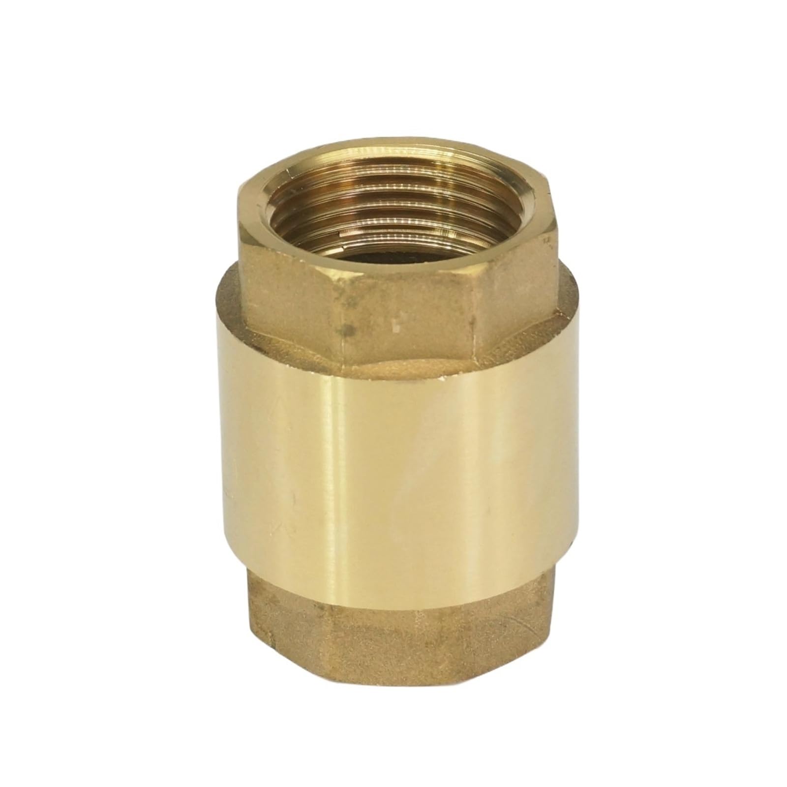 Valvola di non ritorno a 1 via a molla in ottone da 1/2" 3/4" 1-1/4" 1-1/2" 2" valvola di ritegno a 1 via