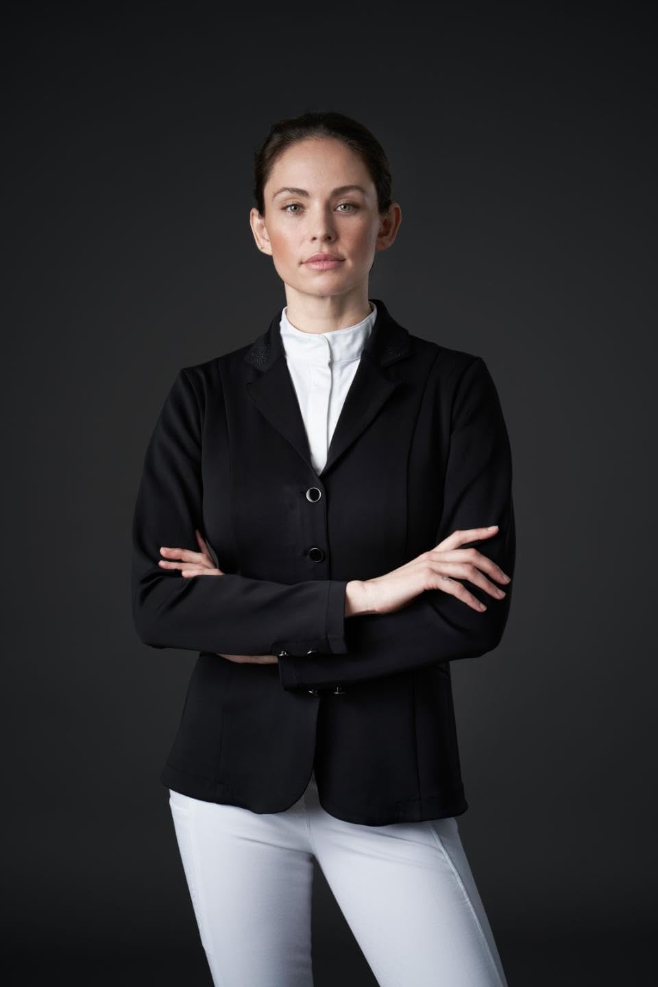 Equipage Damen Turnier Jacket Sakko Monroe schwarz