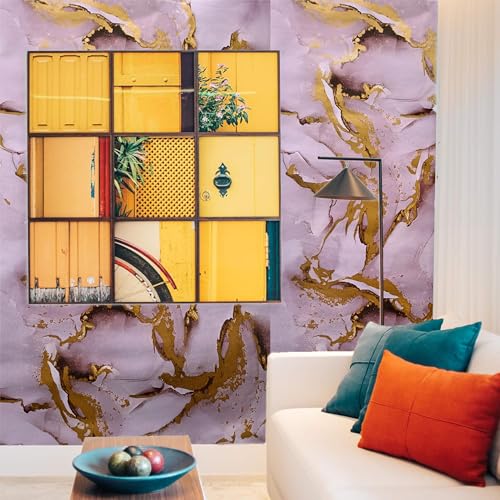 Image of Jig-Tik 60 x 200 CM Self-Adhesive Wallpaper for Walls | Premium Decorative Peel & Stick Covering | Durable Smooth Finish | Home, Hotel & Living Room Decor (Pack of 4, 51.68 Sq. Ft. Approx)
