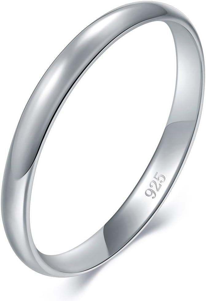 2mm women's wedding band Clearance
