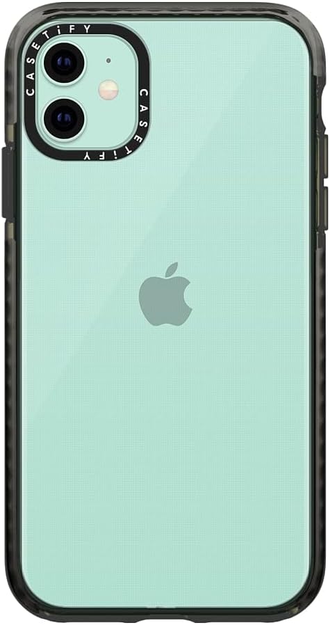 CASETiFY Impact Case for iPhone 11 - Black Clear