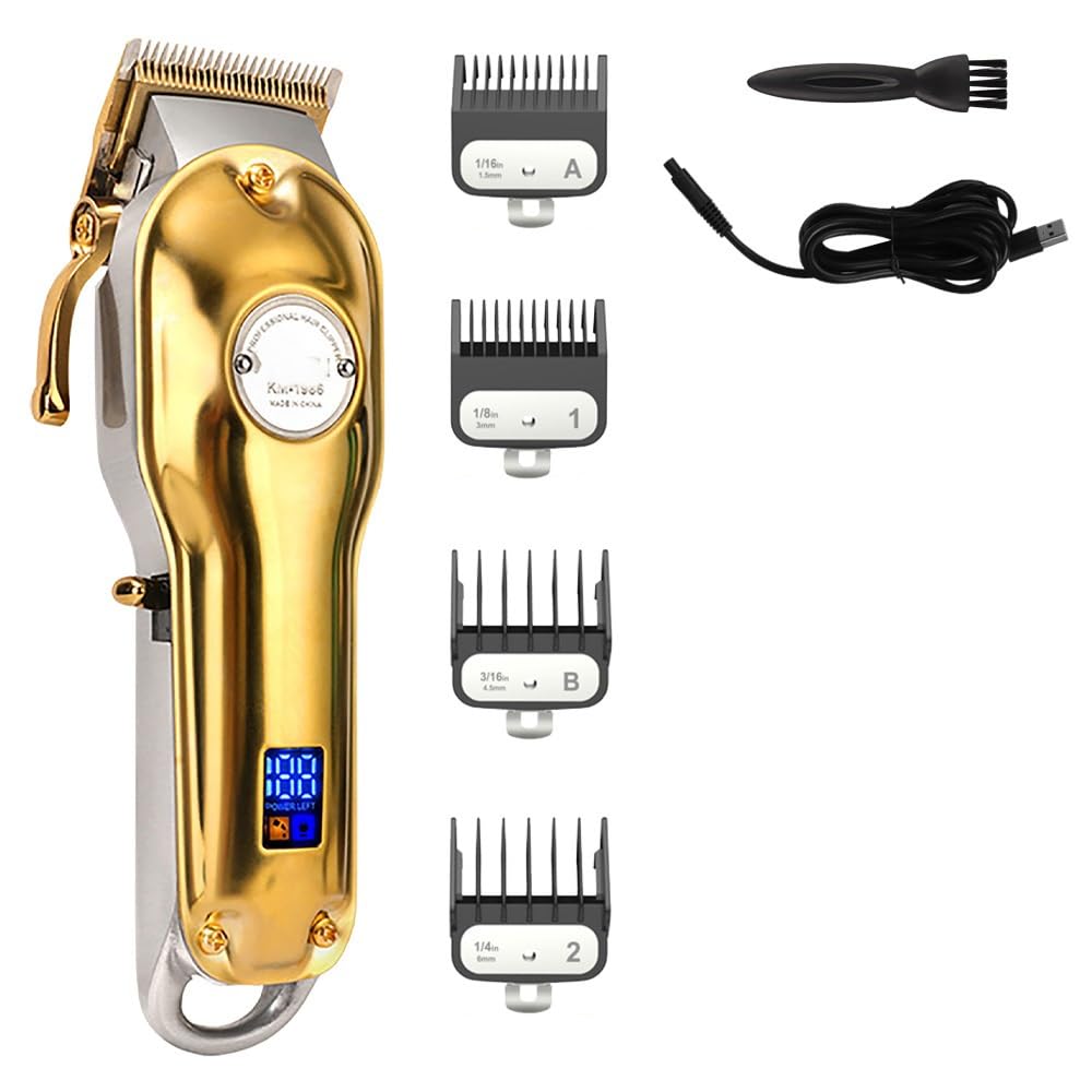 テイチク　ペアマイク　ゴールド　シルバー Amazon.com: IBDRYKK Hair Clippers for Men, Full Metal Hair Trimmer