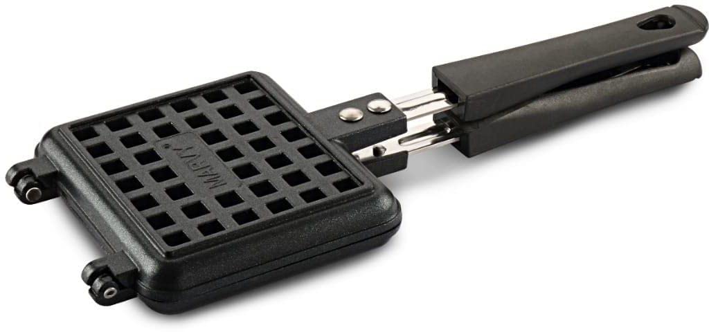 HOMENITY - Non-Stick Waffle Maker Pan Press Plate Cooking Baking Tool with Long Handle Waffle Maker-image-12