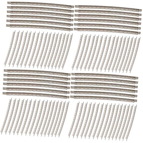 HEMOTON Sets Guitar Fret Wire Set White Copper for Electric Guitars Fret Wire Setter Tools for Classical and Electric Fretboard Accessories Pcs