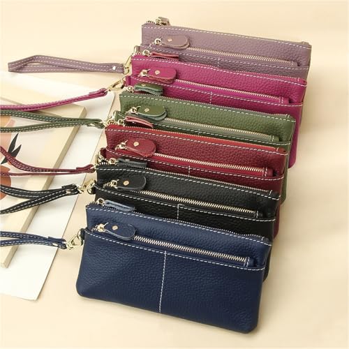 Simple Long Wallet Fashionable Clutch Bag Thin Sewing Zipper Clutch Bag4