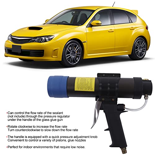 Pistolet à calfeutrer pneumatique 310 ml avec 24 buses interchangeables - 3