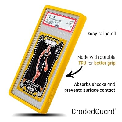 Graded Card Guard Case for Standard BGS Slab Case | Multiple Colors | Soft Touch Matte Finish | Stackable | Made to Fit BGS | Two Piece TPU and PC Design. (Purple)