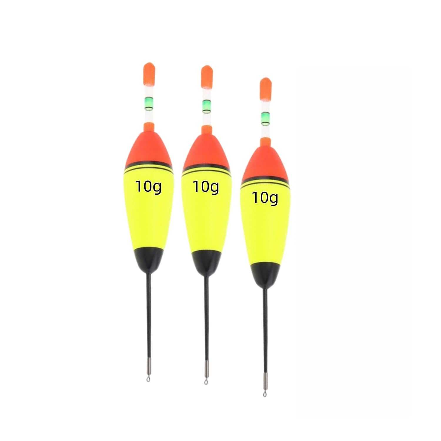 Zpeiran 3 Pcs Fishing Slip Bobbers EVA Fishing Float,10g Fishing Bobbers Fishing Floats EVA Foam Fishing Floats Slip Bobbers for Perch Carp Bass Fishing Corks Saltwater Freshwater