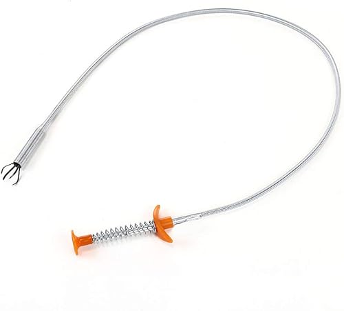 Miniatura 10 de Agarrador de objetos, limpiador de drenaje, para quitar cabello de la cocina, baño, fregadero, tina y ducha