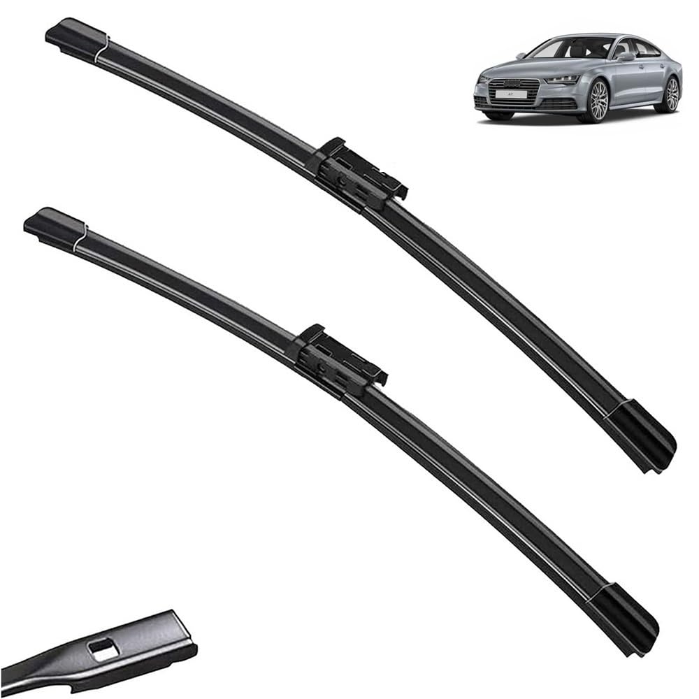 Tergicristallo Anteriore per Auto, Set di spazzole tergicristallo per A7 2010-2023, RS7 S7 4G8 4K8 4GA 4KA Sportback SLine, Parabrezza, finestrino 2017-2016,