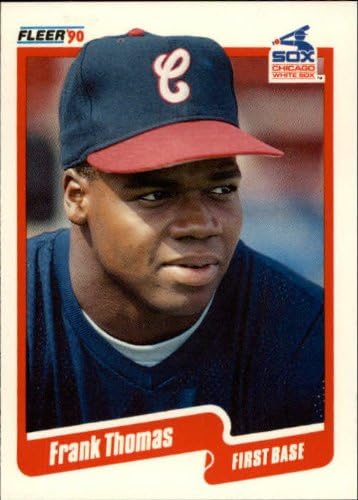 1990 Fleer Update Baseball Rookie Card #87 Frank Thomas