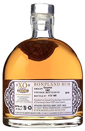 Bonpland I Rum Single Cask Guyana 30 Years I Diamond Distillery I 500 ml I In Fässern deutscher Spitzenweingüter… – Bild 4