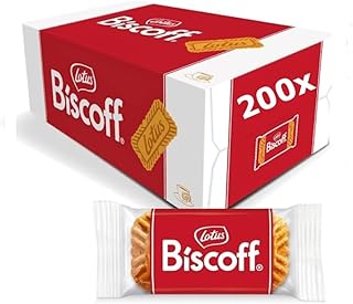 Individually Wrapped Original Caramelised Biscuits, Single Package Welcome Pack (Pack of 200)