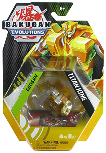 Bakugan Evolutions 2022 Aurelus Titan King Geogan Collectible Action Figure and Trading Cards