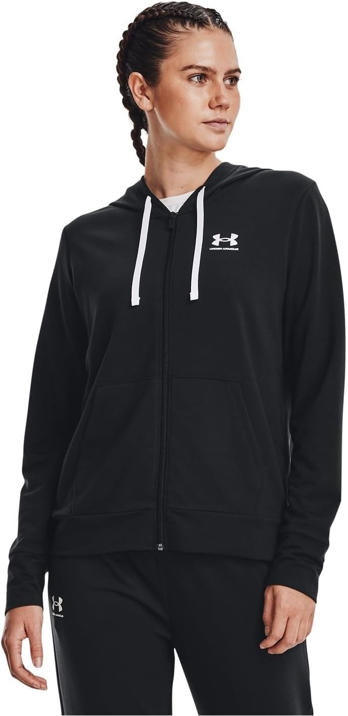 Under Armour womens Rival Terry Full-zip Hoodie