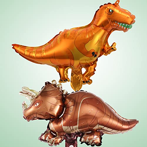 40 Inch Number 5 Balloon Dinosaur Balloon, Large Number Balloon Green Aluminum Foil Balloon Cute Dinosaur Balloon For Boys Girls Birthday Party Anniversary Celebration Decoration #TOP3