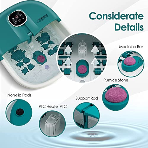 Spa de Pies Plegable MEDIMALL con Control Remoto miniatura 2
