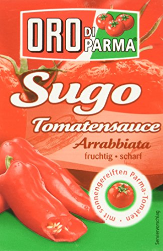 Oro di Parma Sugo Tomatensauce Arrabbiata, 8er Pack (8 x 400 g) Cover