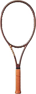 Pro Staff 97UL V14 Performance Tennis Rackets, Strung with Sensation 16 Natural at Mid Range Tension