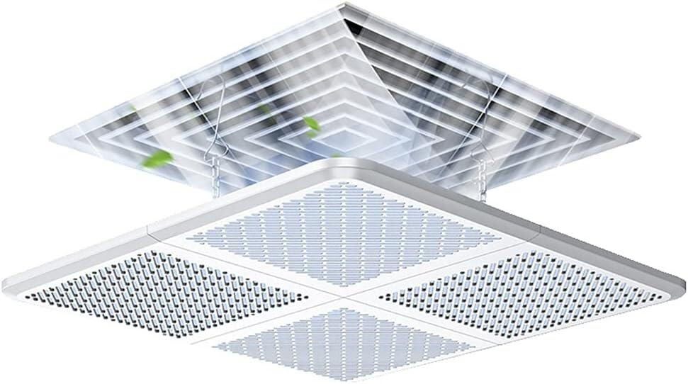 Déflecteur de climatisation centrale haut de gamme avec filtre charbon actif
