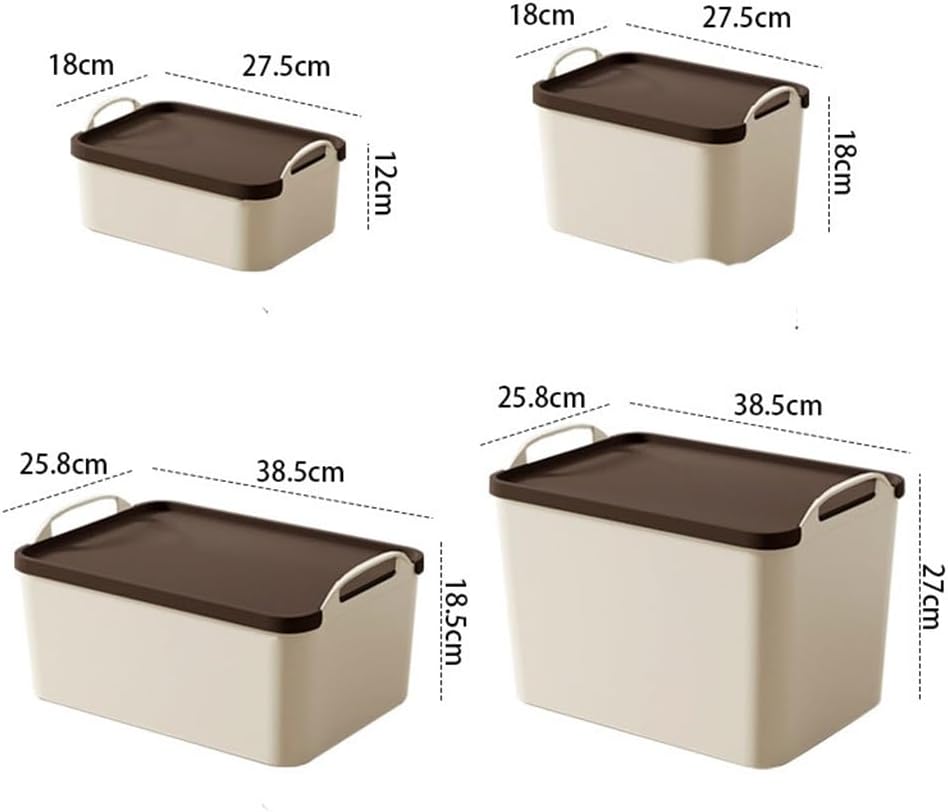 Cream Wind Storage Box Clothes Household Wardrobe With Cover Cabinet Living Room Finishing