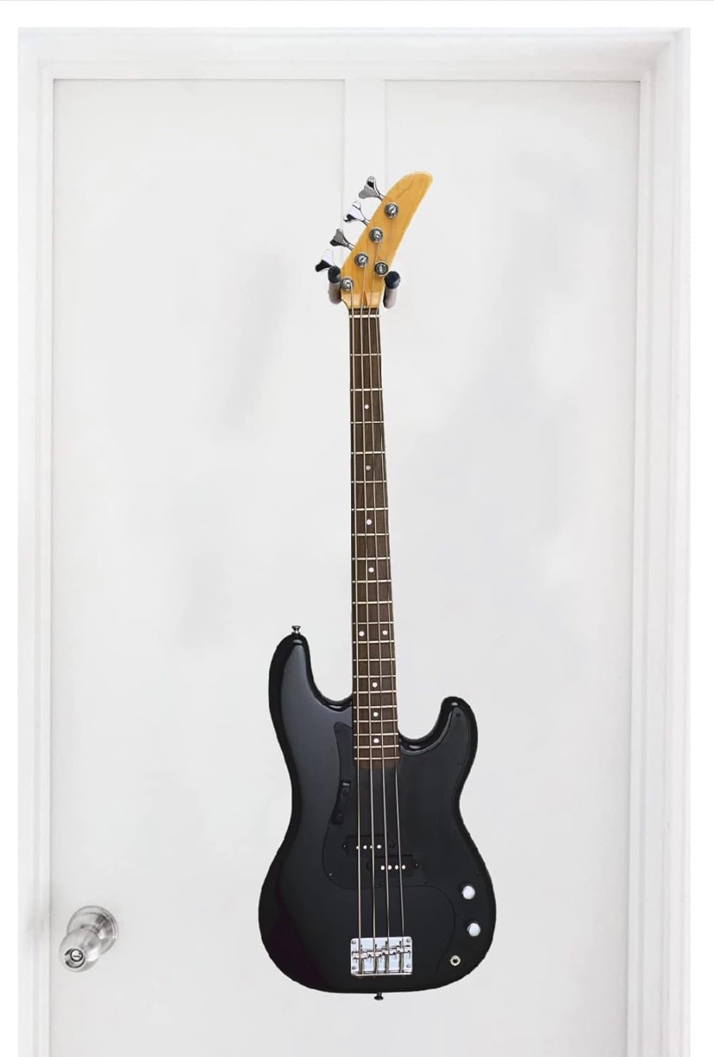 Guitar Hanger - Over The Door Guitar Door Hanger - White