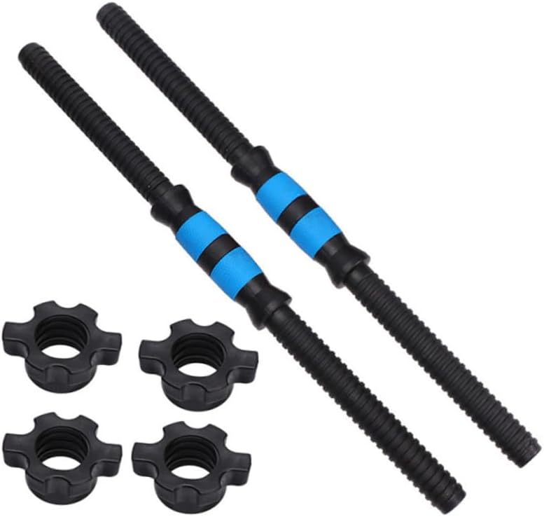 1set Strength Training Equipment Dumbbell Connecting Bar Dumbbell Grip Rods Barbell Connector Slip Grip for Home Workout