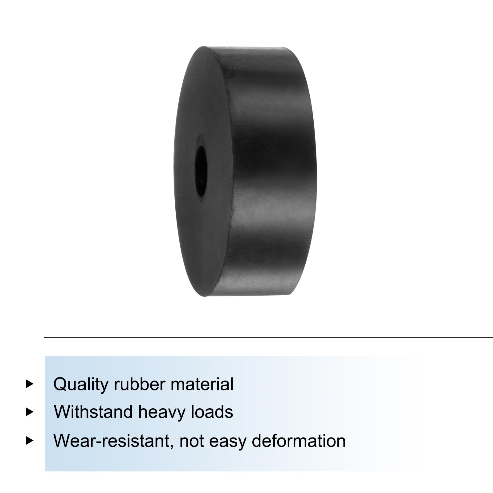 24 Stuks Rubberen Sluitringen – 20x6x10 Mm, Zwart, Trillingsdempend, Voor Constructie, Auto En Apparatuur